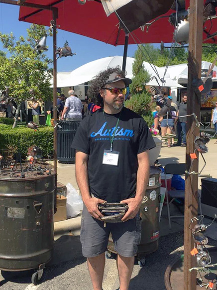 Fred Conlon art booth